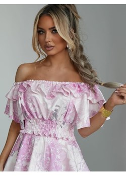 krótki top hiszpanka paloma by mielczarkowski polski produkt uni - wzór 7 ze sklepu STYLOWO w kategorii Bluzki damskie - zdjęcie 186091076