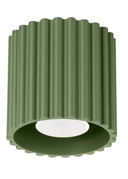 Oliwkowa lampa sufitowa w loftowym stylu E8-C57 ze sklepu Edinos.pl w kategorii Lampy sufitowe - zdjęcie 186093658