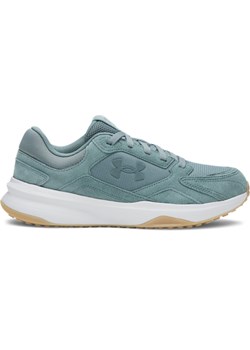 Męskie buty treningowe Under Armour UA Edge SUEDE - niebieskie ze sklepu Sportstylestory.com w kategorii Buty sportowe męskie - zdjęcie 186095099