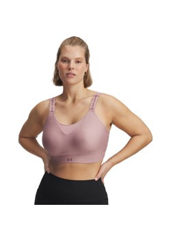Biustonosz treningowy Under Armour UA Infinity High 2.0 Bra - różowy ze sklepu Sportstylestory.com w kategorii Biustonosze - zdjęcie 186095216