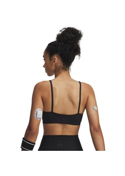 Damski biustonosz treningowy Under Armour UA Motion - czarny ze sklepu Sportstylestory.com w kategorii Biustonosze - zdjęcie 186095255