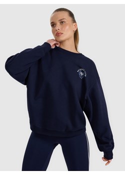 Damska bluza nierozpinana bez kaptura 4F 4FRAW25TSWSF2461 - granatowa ze sklepu Sportstylestory.com w kategorii Bluzy damskie - zdjęcie 186095868