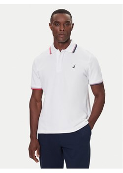Nautica Polo Atabay N1S03424 Biały Regular Fit ze sklepu MODIVO w kategorii T-shirty męskie - zdjęcie 186096446