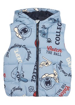 United Colors Of Benetton Kamizelka 2FORGJ00P Niebieski Regular Fit ze sklepu MODIVO w kategorii Kamizelki chłopięce - zdjęcie 186096458