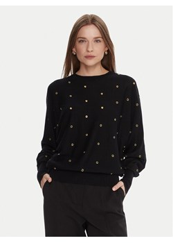 Lola Casademunt by Maite Sweter MF2511023 Czarny Oversize ze sklepu MODIVO w kategorii Swetry damskie - zdjęcie 186096465