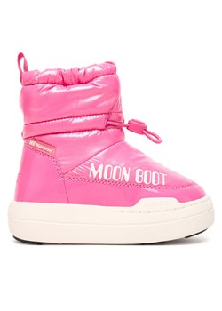 Moon Boot Śniegowce Jr Park Tube Mid Glitter Wp 80D3440110 Różowy ze sklepu MODIVO w kategorii Buty zimowe dziecięce - zdjęcie 186096468