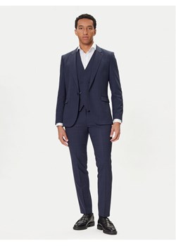HUGO Garnitur Arti/Hesten242V1X 50547314 Granatowy Extra Slim Fit ze sklepu MODIVO w kategorii Garnitury męskie - zdjęcie 186096479