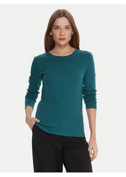 United Colors Of Benetton Bluzka 3GA2E16F9 Niebieski Regular Fit ze sklepu MODIVO w kategorii Bluzki damskie - zdjęcie 186096487