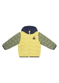 United Colors Of Benetton Kurtka zimowa 2TWDGN02V Szary Regular Fit ze sklepu MODIVO w kategorii Kurtki chłopięce - zdjęcie 186096496