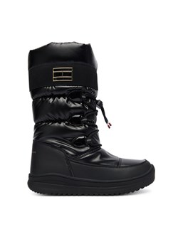 Tommy Hilfiger Śniegowce T3A6-34053-1474999 Czarny ze sklepu MODIVO w kategorii Buty zimowe dziecięce - zdjęcie 186096518