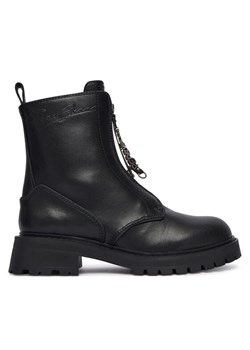 Pepe Jeans Trapery Stacy Hug W PLS500024 Czarny ze sklepu MODIVO w kategorii Workery damskie - zdjęcie 186096526