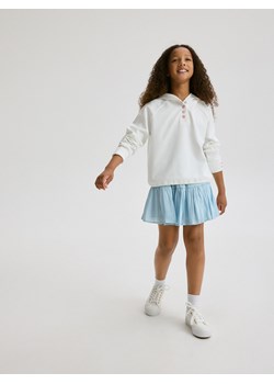 Reserved - Spódnica z metalicznym efektem - jasnoturkusowy ze sklepu Reserved w kategorii Spódnice dziewczęce - zdjęcie 186097998