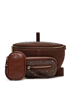 Torebka Steve Madden Bmaxima SM13000640 Brązowy ze sklepu eobuwie.pl w kategorii Listonoszki - zdjęcie 186098767