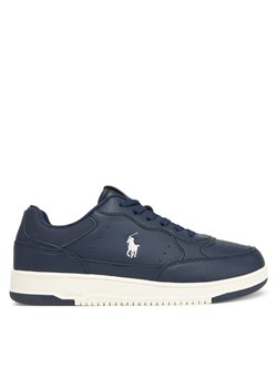 Sneakersy Polo Ralph Lauren Masters Court II RL03432410 Granatowy ze sklepu eobuwie.pl w kategorii Buty sportowe dziecięce - zdjęcie 186098769