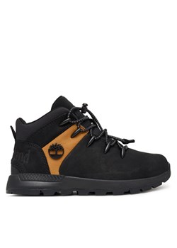 Trzewiki Timberland Sprint Trekker Mid Bungee Trainer TB0A6BXDEMJ1 Czarny ze sklepu eobuwie.pl w kategorii Buty zimowe dziecięce - zdjęcie 186098848