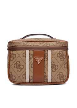Kosmetyczka Guess TWSO78 38039 Beżowy ze sklepu eobuwie.pl w kategorii Kosmetyczki - zdjęcie 186098867