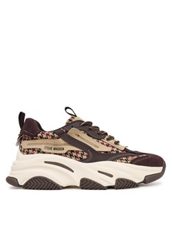 Sneakersy Steve Madden SM11004652 Brązowy ze sklepu eobuwie.pl w kategorii Buty sportowe damskie - zdjęcie 186098886