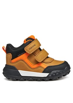 Śniegowce Geox B Trekkyup B Abx B566LB 0MEFU C2G9B S Żółty ze sklepu eobuwie.pl w kategorii Buty zimowe dziecięce - zdjęcie 186098985