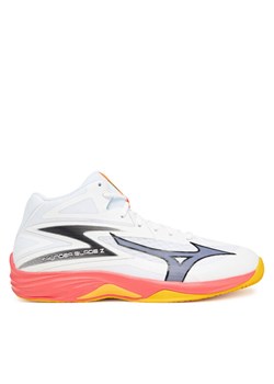Buty halowe Mizuno Thunder Blade Z Mid V1GA2375 Pomarańczowy ze sklepu eobuwie.pl w kategorii Buty sportowe męskie - zdjęcie 186099145