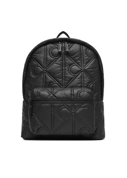 Plecak Calvin Klein Puffer Round Backpack LV04D3141G Czarny ze sklepu eobuwie.pl w kategorii Plecaki - zdjęcie 186099187
