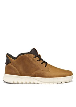 Sneakersy Geox U Flextride Plus U56MAB 000FF C6002 Brązowy ze sklepu eobuwie.pl w kategorii Buty sportowe męskie - zdjęcie 186099239