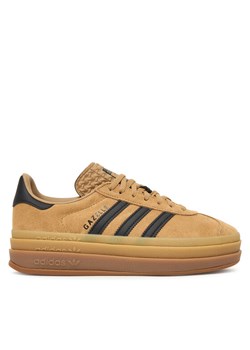 Sneakersy adidas Gazelle Bold JQ3582 Beżowy ze sklepu eobuwie.pl w kategorii Buty sportowe damskie - zdjęcie 186099269