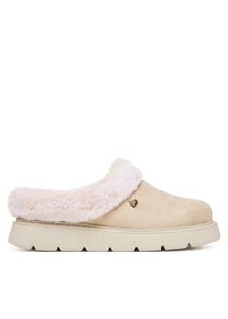 Kapcie Skechers Keepsakes Lite 114762/OFWT Écru ze sklepu eobuwie.pl w kategorii Kapcie damskie - zdjęcie 186099317