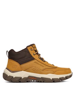 Trekkingi Skechers Santoro 205587 WTN Żółty ze sklepu eobuwie.pl w kategorii Buty trekkingowe męskie - zdjęcie 186099437