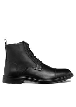 Trzewiki Geox U Walk Pleasure B U567KB-00043 C9999 Czarny ze sklepu eobuwie.pl w kategorii Buty zimowe męskie - zdjęcie 186099468