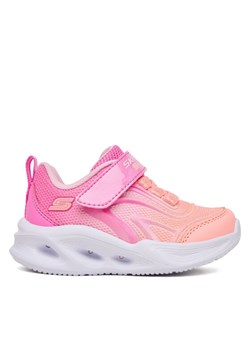 Sneakersy Skechers Sola Glow 303713N PKMT Różowy - id: 0000305518835 - marki Skechers - 186099495 Sneakersy Skechers Sola Glow 303713N PKMT Różowy ze sklepu eobuwie.pl w kategorii Buty sportowe dziecięce - zdjęcie 186099495