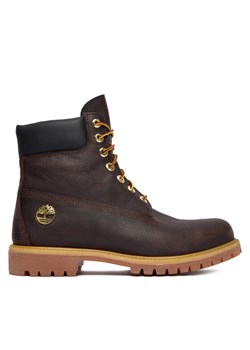 Trapery Timberland Premium 6-Inch Waterproof TB0A2P6WEXU1 Brązowy ze sklepu eobuwie.pl w kategorii Buty zimowe męskie - zdjęcie 186099515