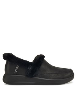 Kapcie Skechers Cozy Escape 168114/BBK Czarny ze sklepu eobuwie.pl w kategorii Kapcie damskie - zdjęcie 186099645