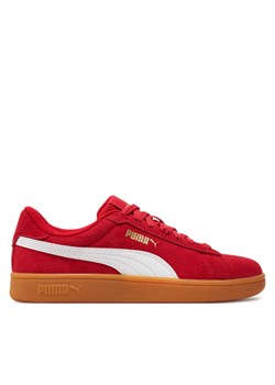 Sneakersy Puma Smash 3.0 Sd 392035-11 Czerwony ze sklepu eobuwie.pl w kategorii Trampki dziecięce - zdjęcie 186099677