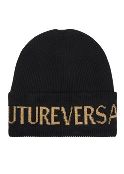 Czapka Versace Jeans Couture Big Beanie 79YAZK40 Czarny ze sklepu eobuwie.pl w kategorii Czapki zimowe męskie - zdjęcie 186099727
