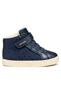 Sneakersy Geox B Mirroless B5669A 0AUAJ C4002 S Granatowy ze sklepu eobuwie.pl w kategorii Buty sportowe dziecięce - zdjęcie 186099839