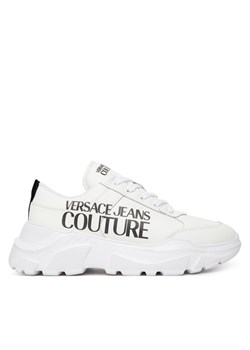 Sneakersy Versace Jeans Couture 79YA3SC1 Biały ze sklepu eobuwie.pl w kategorii Buty sportowe męskie - zdjęcie 186099845