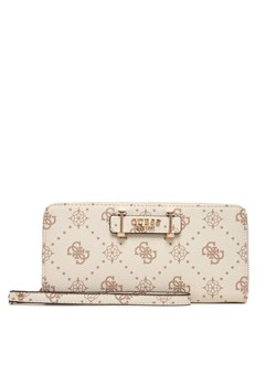 Portfel Guess Silia Slg SWGP98 90146 Écru - id: 0190231998280 - marki Guess - 186099905 Portfel Guess Silia Slg SWGP98 90146 Écru ze sklepu eobuwie.pl w kategorii Portfele damskie - zdjęcie 186099905