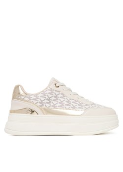 Sneakersy MICHAEL Michael Kors MK02735256 Écru ze sklepu eobuwie.pl w kategorii Buty sportowe dziecięce - zdjęcie 186099906