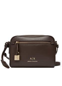 Torebka Armani Exchange XW000303 AF12040 U6304 Brązowy ze sklepu eobuwie.pl w kategorii Listonoszki - zdjęcie 186099949