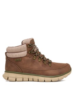 Trekkingi Skechers Synergy 167425/BRN Brązowy ze sklepu eobuwie.pl w kategorii Buty trekkingowe damskie - zdjęcie 186100067