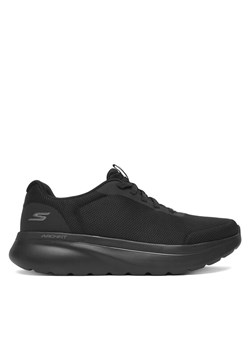 Sneakersy Skechers Go Walk Arch Fit N-Joy 217078 BBK Czarny ze sklepu eobuwie.pl w kategorii Buty sportowe męskie - zdjęcie 186100069
