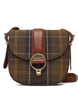 Torebka Barbour Tartan LBA0504TN11 Brązowy ze sklepu eobuwie.pl w kategorii Listonoszki - zdjęcie 186100138