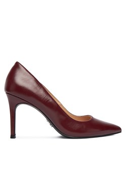 Szpilki Steve Madden Secured SM11004877 Bordowy ze sklepu eobuwie.pl w kategorii Czółenka - zdjęcie 186100166