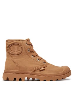 Trapery Palladium Pampa Hi 92352-287-M Brązowy ze sklepu eobuwie.pl w kategorii Workery damskie - zdjęcie 186100278