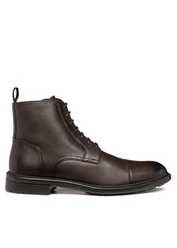Trzewiki Geox U Walk Pleasure B U567KB-00039 C6009 Brązowy - id: 0000305845306 - marki Geox - 186100318 Trzewiki Geox U Walk Pleasure B U567KB-00039 C6009 Brązowy ze sklepu eobuwie.pl w kategorii Buty zimowe męskie - zdjęcie 186100318