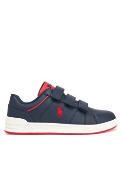 Sneakersy Polo Ralph Lauren Heritage Court IV Ez RL03424411 Granatowy ze sklepu eobuwie.pl w kategorii Buty sportowe dziecięce - zdjęcie 186100329