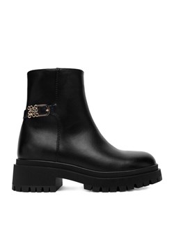 Botki Nine West CEO-LAYLA-01 Czarny ze sklepu eobuwie.pl w kategorii Botki - zdjęcie 186100347