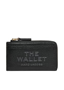 Portfel Marc Jacobs The Leather Top Zip Multi 2S4SMP010S02 Czarny ze sklepu eobuwie.pl w kategorii Portfele damskie - zdjęcie 186100376