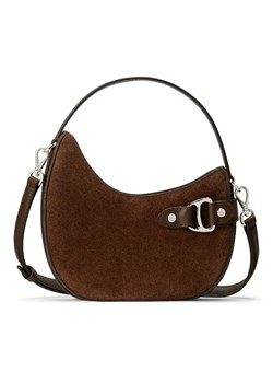 Torebka LAUREN RALPH LAUREN 431980160005 Brązowy ze sklepu eobuwie.pl w kategorii Listonoszki - zdjęcie 186100405