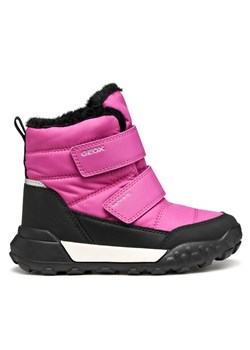 Śniegowce Geox J Trekkyup B Ab J46M7B 08V50 C8062 S Różowy ze sklepu eobuwie.pl w kategorii Buty zimowe dziecięce - zdjęcie 186100415